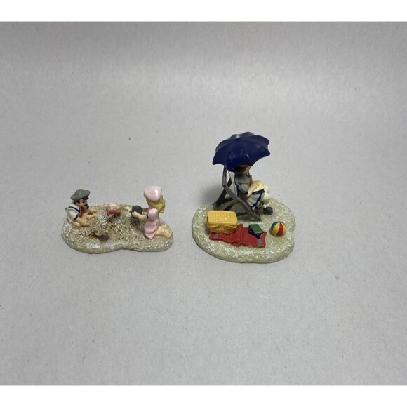 Department 56 Seasons Bay A Day at the Waterfront 53326 With Box Accessory Beach - Picture 4 of 6